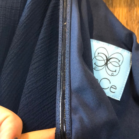 Cece by Cynthia Steffe Navy Cocktail Dress - Picture 5 of 5